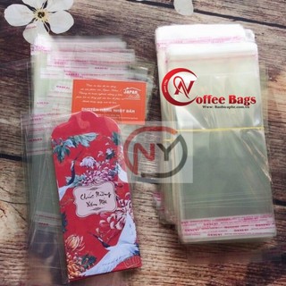{1kg/size}Túi dán miệng, túi OPP đựng bao lì xì, quần áo, khẩu trang