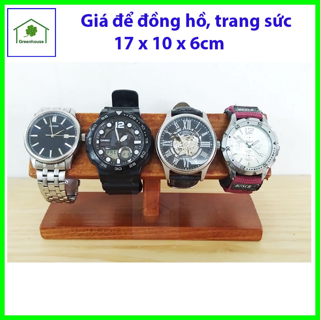 Giá đỡ đồng hồ nữ, nam, vòng đeo tay trang sức 145x45x100mm,