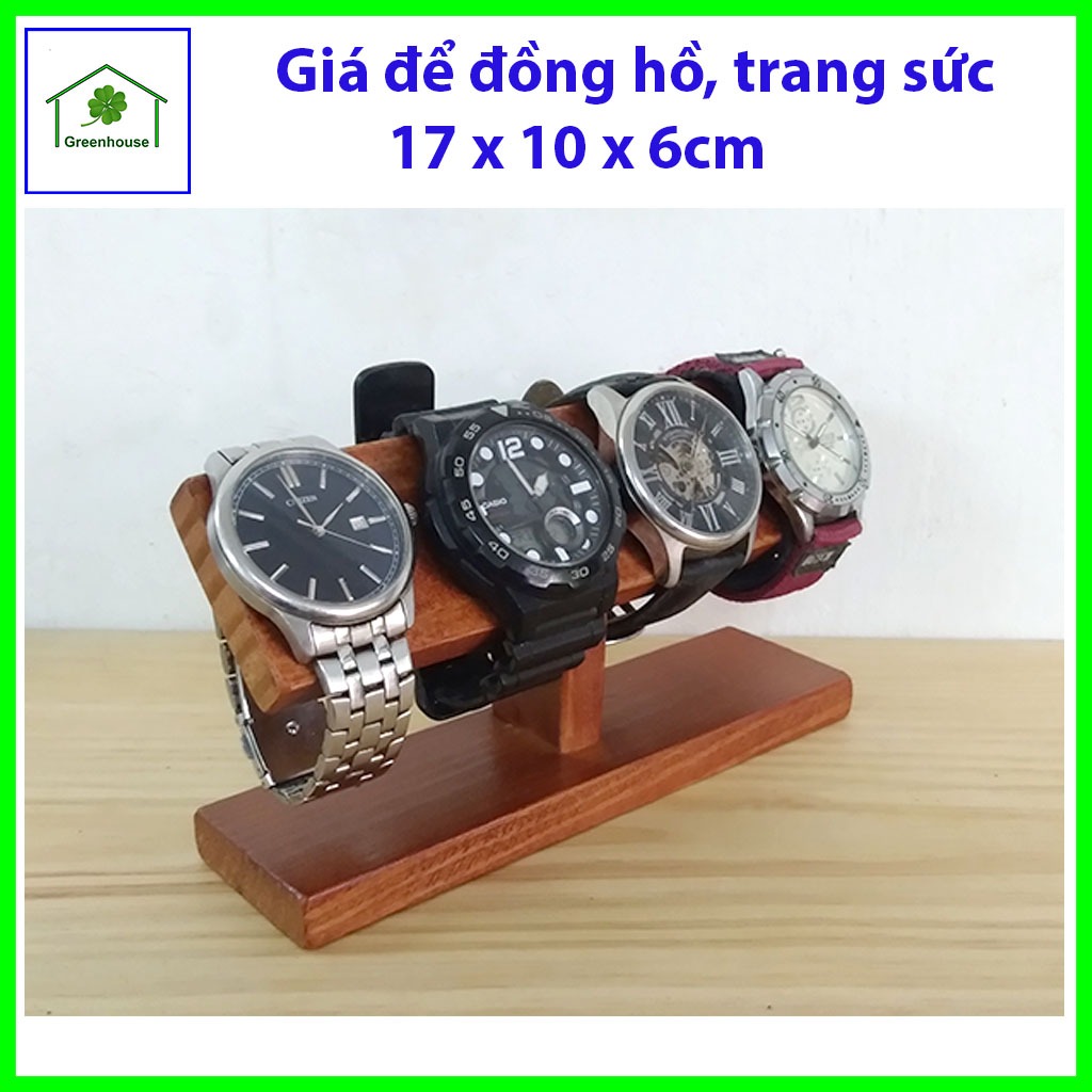 Giá đỡ đồng hồ nữ, nam, vòng đeo tay trang sức 145x45x100mm,