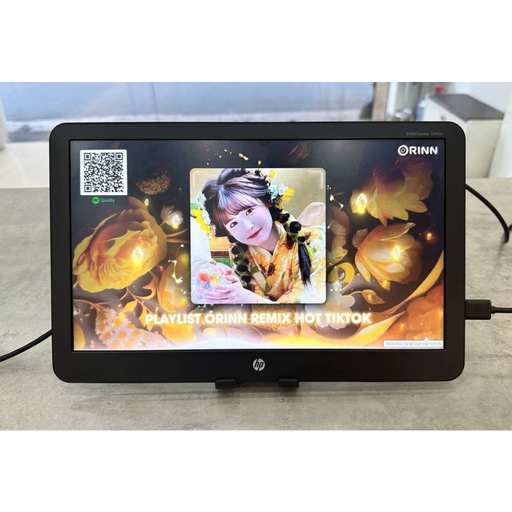 HP EliteDisplay S140u 14-inch, Hiển Thị Giao Tiếp Bằng Cổng USB Cực Kỳ Tiện Lợi, Nhỏ Gọn | BigBuy360 - bigbuy360.vn