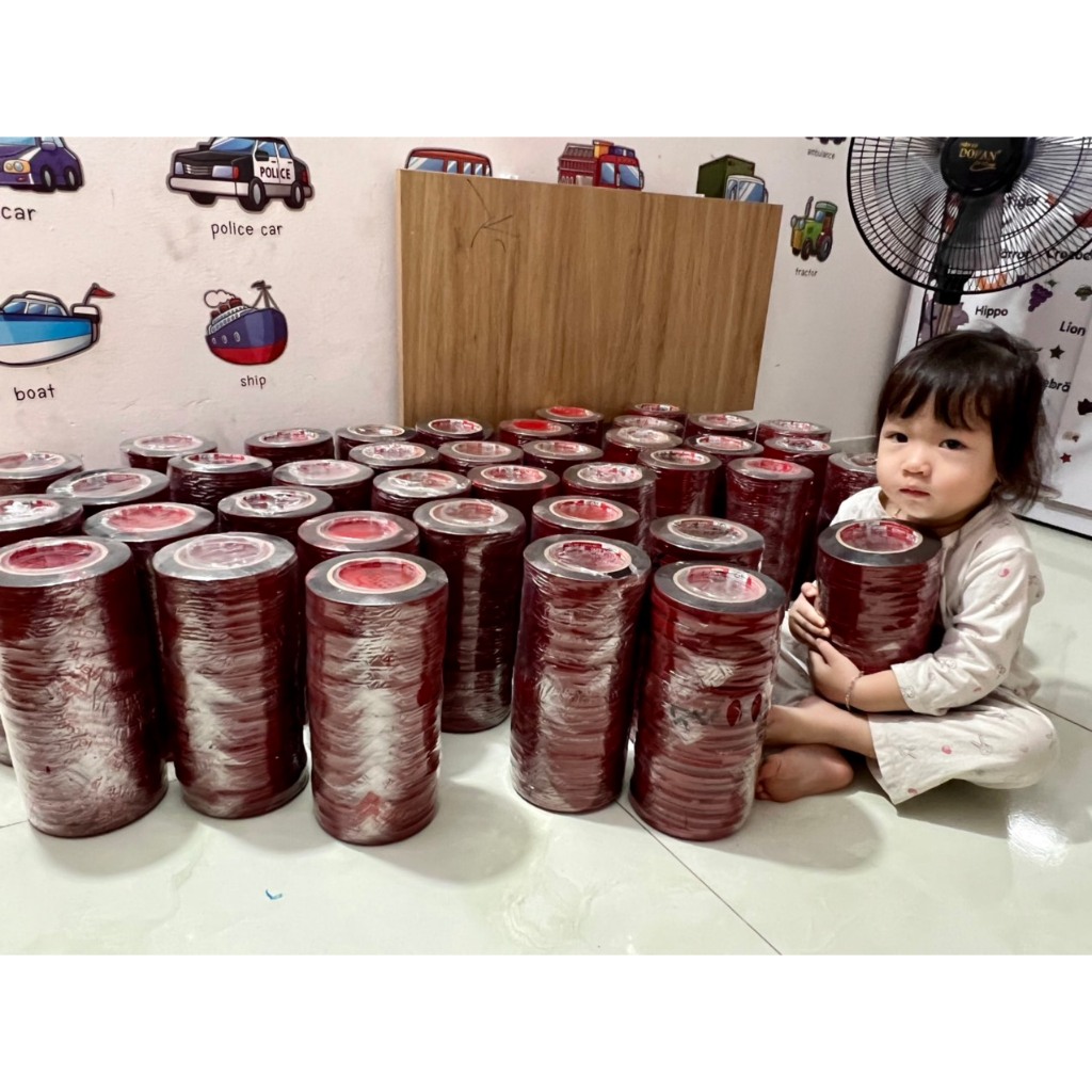 Combo 2 cuộn Băng Keo Hai Mặt Xốp Đen 4mm Gò Biển Số Xe Máy, Xe Ô Tô