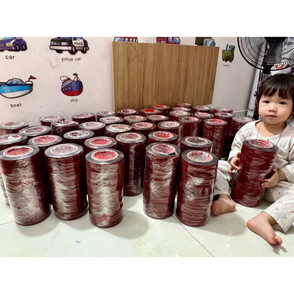 Combo 2 cuộn Băng Keo Hai Mặt Xốp Đen 4mm Gò Biển Số Xe Máy, Xe Ô Tô