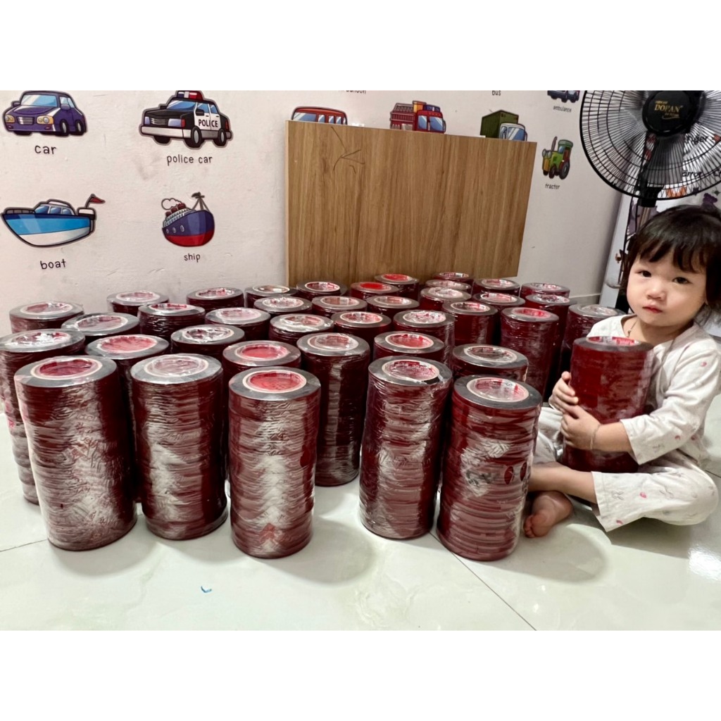 Mua 1 Cây băng keo dính 2 mặt khổ 4mm - Tặng 10 cuộn nhỏ