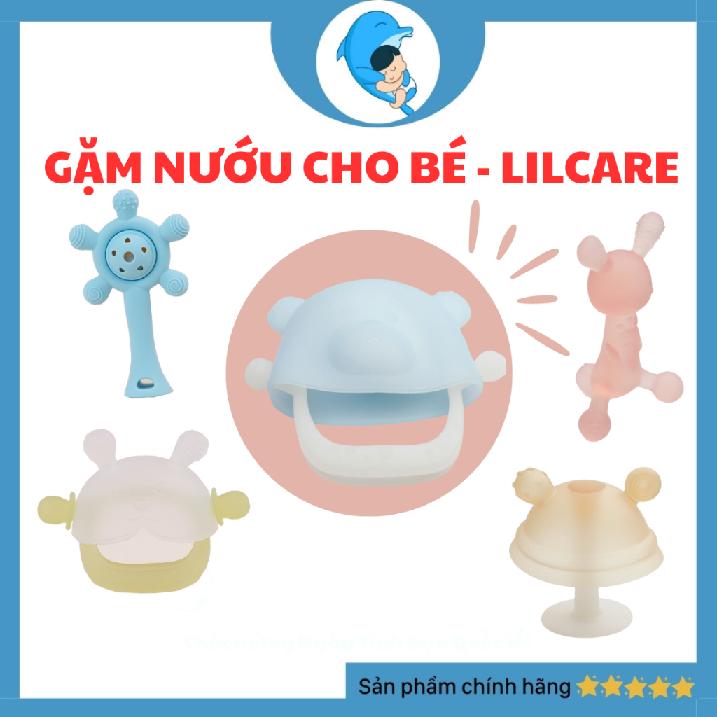 Gặm Nướu Cho Bé LILCARE Chất Liệu An Toàn Không Chứa BPA