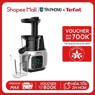 Máy ép trái cây tốc độ chậm tefal zc420e38 - công suất 150w - hàng chính hãng - bảo hành 24 tháng
