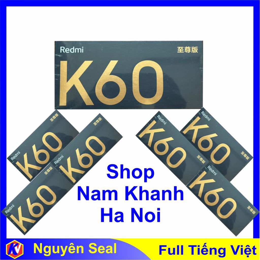 Điện Thoại Xiaomi Redmi K60 (12/256GB) - Qualcomm Snapdragon 8+ Thế hệ 1 - Nam Khanh