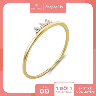 Nhẫn nữ vàng tây 14k nlf504 huy thanh jewelry