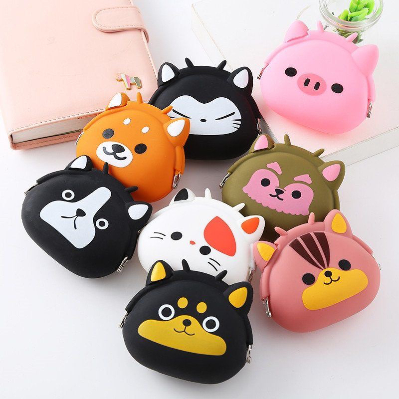 Ví (bóp) silicon hoạt hình kute