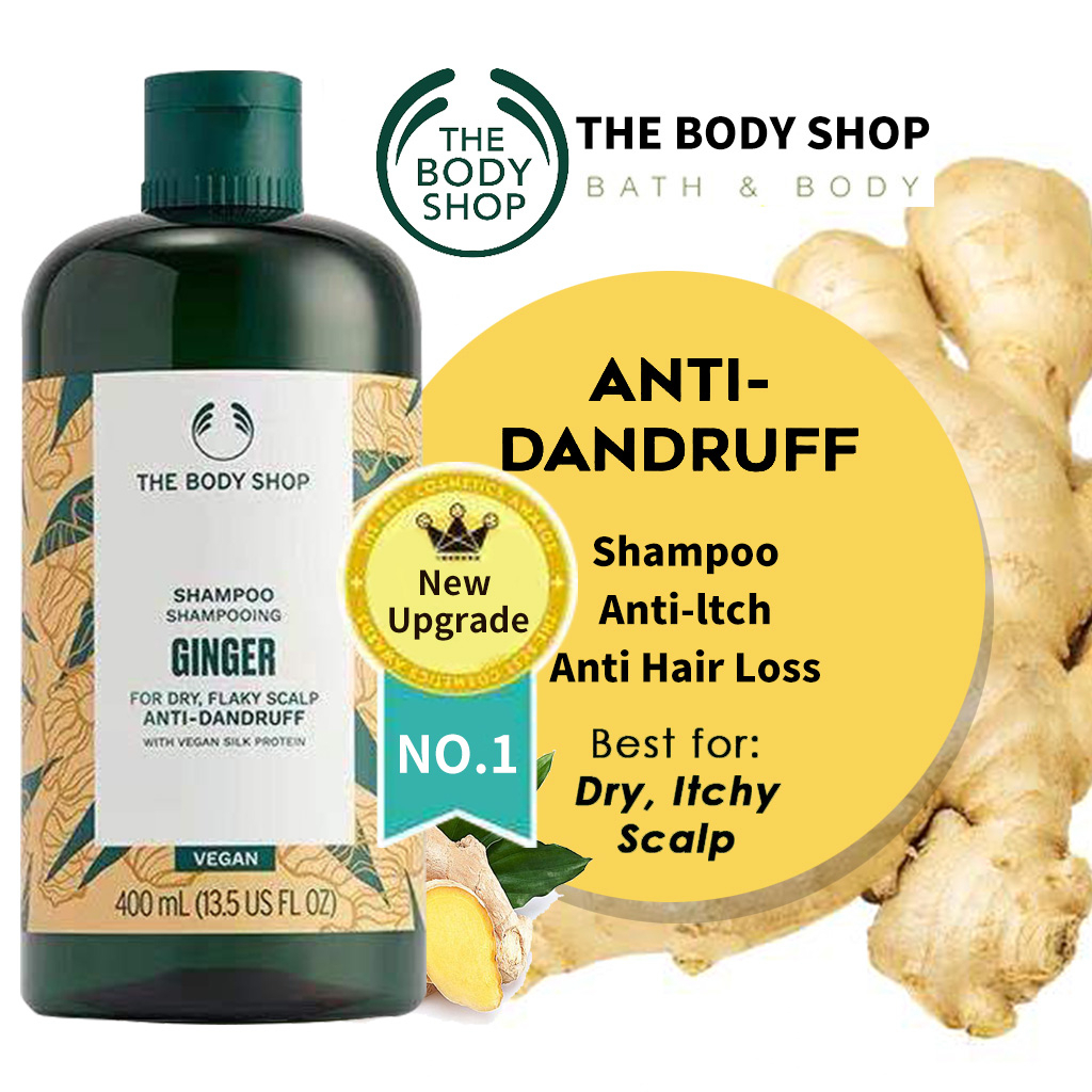 Dầu gội gừng The Body Shop ginger scalp care shampoo 400ml (yubi98)