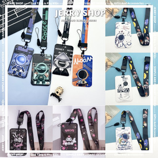 [FREESHIP Đơn 50k] Dây Đeo Thẻ Học Sinh, Sinh Viên, Nhân Viên Phi Hành Gia Siêu Ngầu - JERRY SHOP