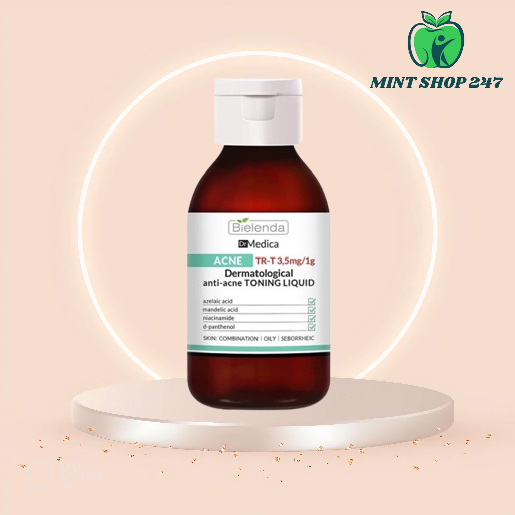 Toner Nước Hoa Hồng Bielenda Dr.Medica Giảm Mụn Giảm Thâm 250ml