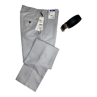 Quần kaki màu ghi CEMENT Việt Tiến 1 ly/không ly (6R6569-6R6570)100% cotton có size lớn