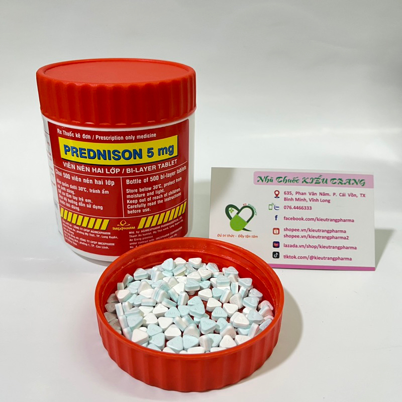 Prednisolon 5mg / De-xa 0.5mg