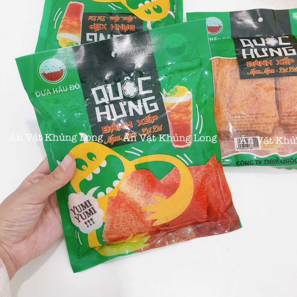 Bánh Xếp cay ngon ngon zai zai thương hiệu dưa hấu đỏ