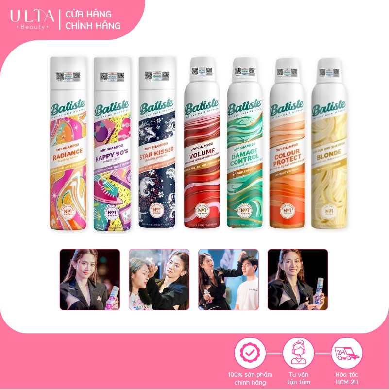 Dầu Gội Khô Batiste Dry Shampoo