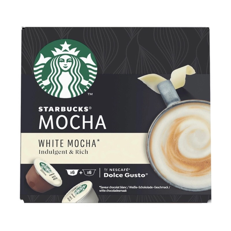 Cafe viên nén Starbuck vị Mocha dùng cho máy Dolce Gusto date 07/2024