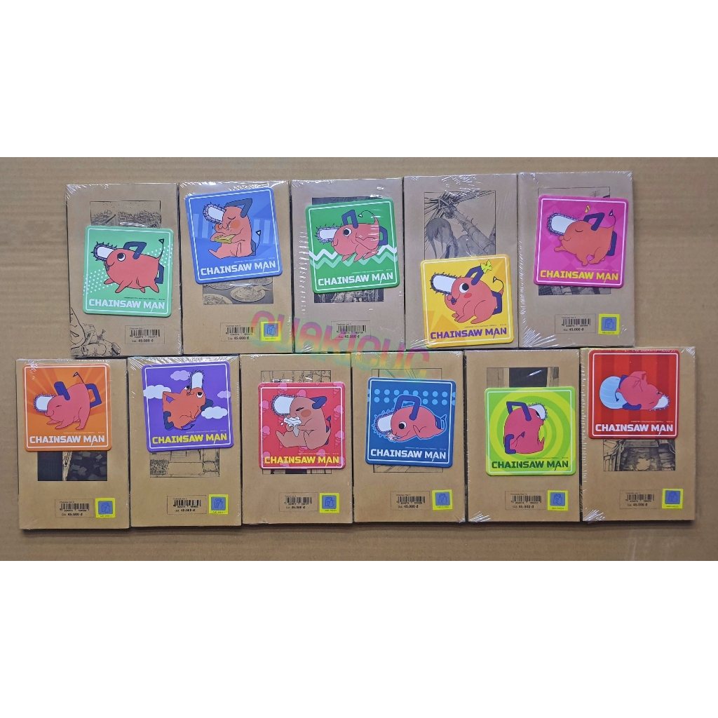 Chainsaw Man 1,2,3,4,5,6,7,8,9,10,11 - Tặng Kèm Lót Ly - Card Nhựa - Coaster - Card