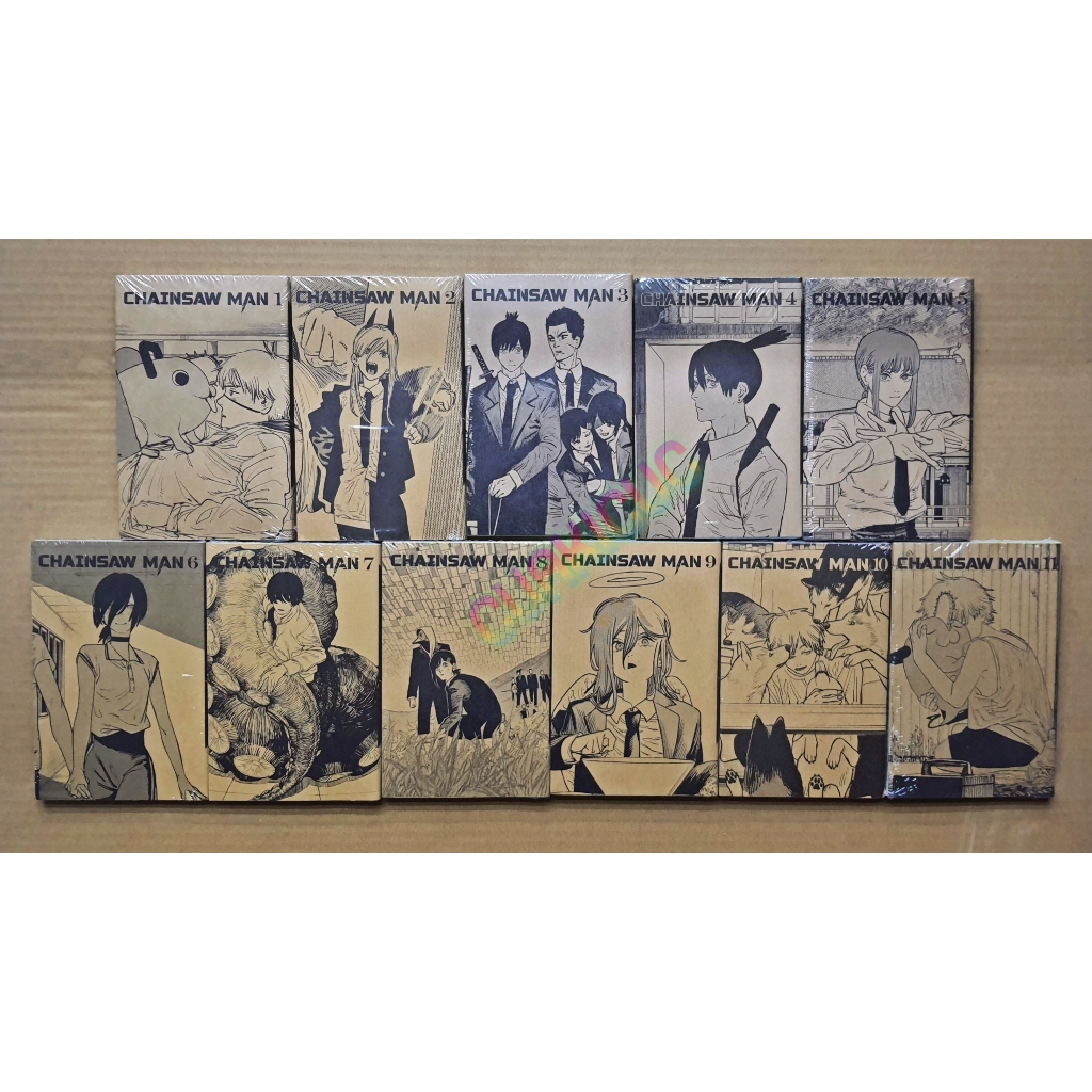 Chainsaw Man 1,2,3,4,5,6,7,8,9,10,11 - Tặng Kèm Lót Ly - Card Nhựa - Coaster - Card