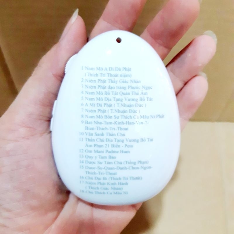 Máy Niệm Phật 18 Bài Hình Giọt Nước