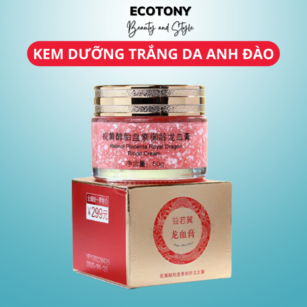 Kem Dưỡng Da Hoa Anh Đào 50g Dưỡng Da Trắng Sáng, Giảm Thâm Sạm, Nám Da, Thu Nhỏ Lỗ Chân Lông