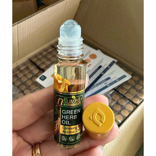 Dầu lăn nhân sâm thảo Dược Thái Lan 8ml - Ginseng Green Herb Oil - LQC18