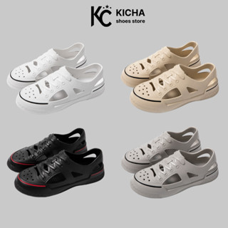 Giày Nhựa Native Mẫu Mới Siêu Thoáng Khí Chất liệu EVA Mềm Êm Chống Thấm Nước Mã 1018