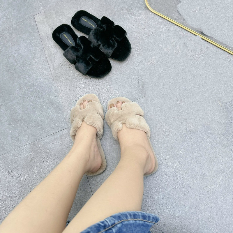 Dép lê HM lông mịn