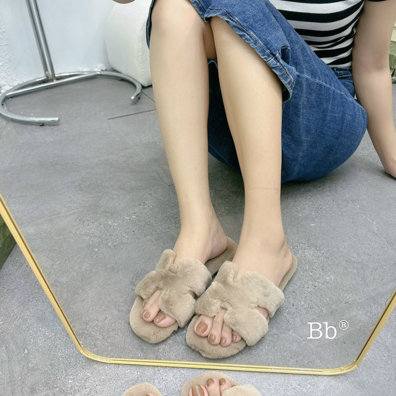 Dép lê HM lông mịn