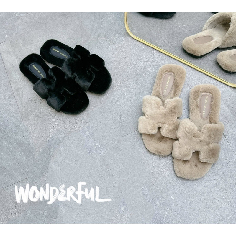 Dép lê HM lông mịn