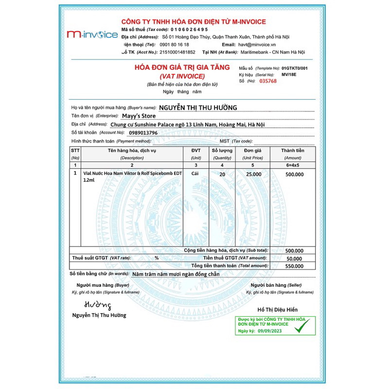 Vial Nước Hoa Nam Viktor & Rolf Spicebomb EDT 1.2ml