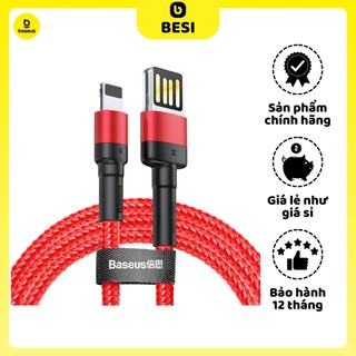 Cáp sạc nhanh usb to ln baseus cafule cable（special edition）usb for ln 2.4a / 1.5a