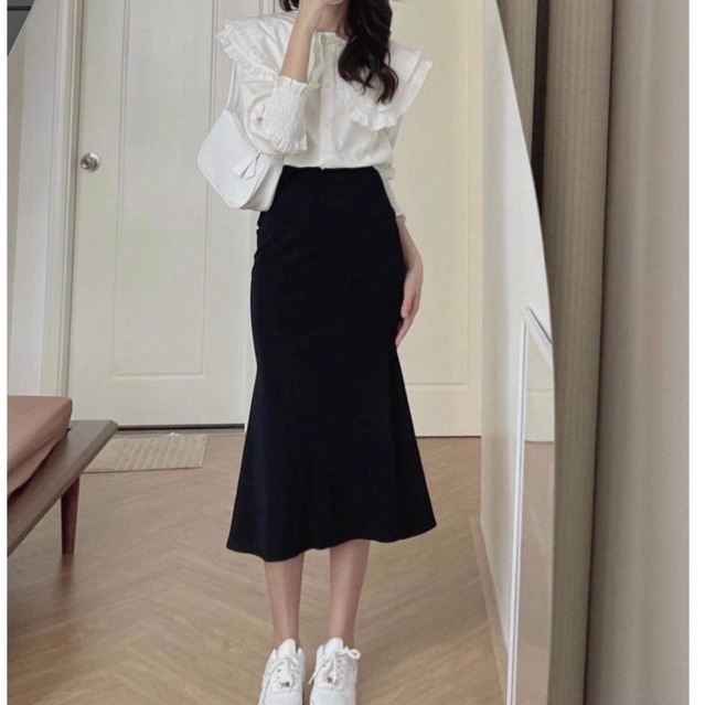 Chân váy dài chân váy xòe đuôi cá dáng dài co giãn 4 chiều tôn dáng CV833 PANOSI | BigBuy360 - bigbuy360.vn
