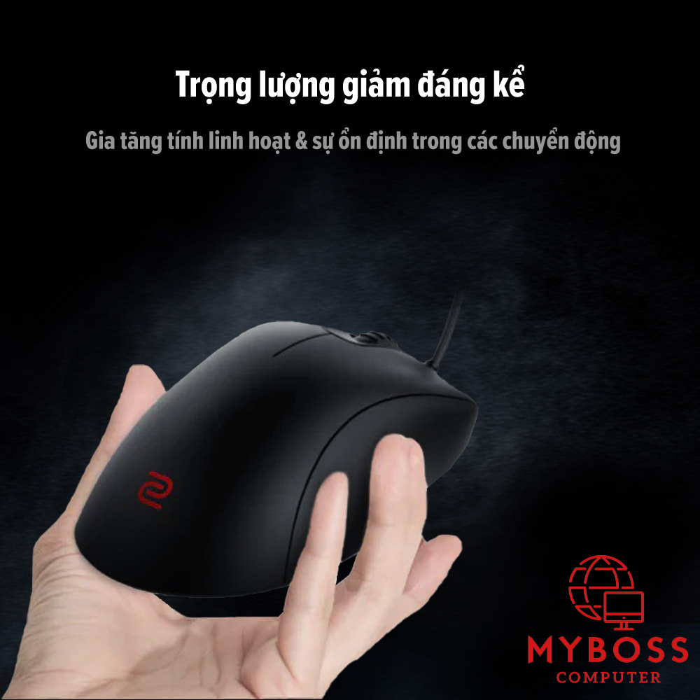 Chuột Gaming Esports Zowie BenQ EC2-C Cảm Biến 3360, Thiết Kế Công Thái Học, BH 12 Tháng