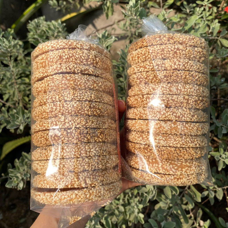 Bánh vòng mè- Đồ ăn vặt tuổi thơ