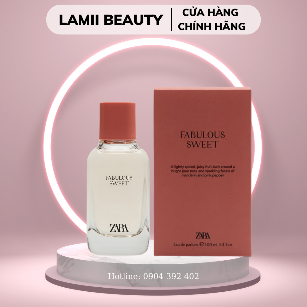 CÓ BILL SPAIN- Nước hoa ZARA Fabulous sweet/ White flower posy 90ml chính hãng mẫu mới 2023 - LAMII BEAUTY