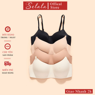 Áo Lót Su Selala Đệm Mỏng 1cm Không Gọng Thoáng Mát Co Giãn 4 Chiều Mềm Mịn AM39