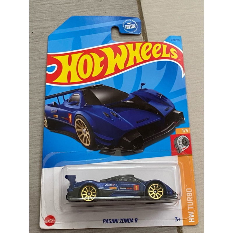 Hotwheels Pagani Zonda R card Mĩ