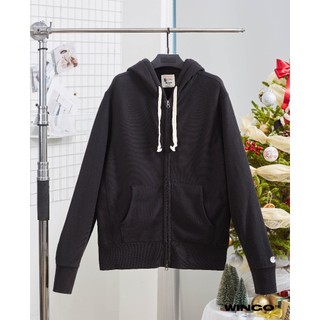 Áo Hoodie chính hãng Champion Sun-Faded Full Zip Hoodie in Black
