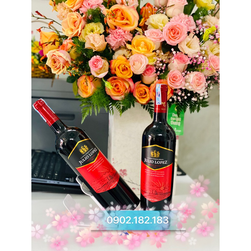 Vang đỏ Chile Julio Lopez siêu ngon!