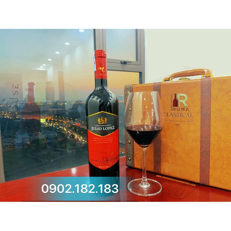 Vang đỏ Chile Julio Lopez siêu ngon!