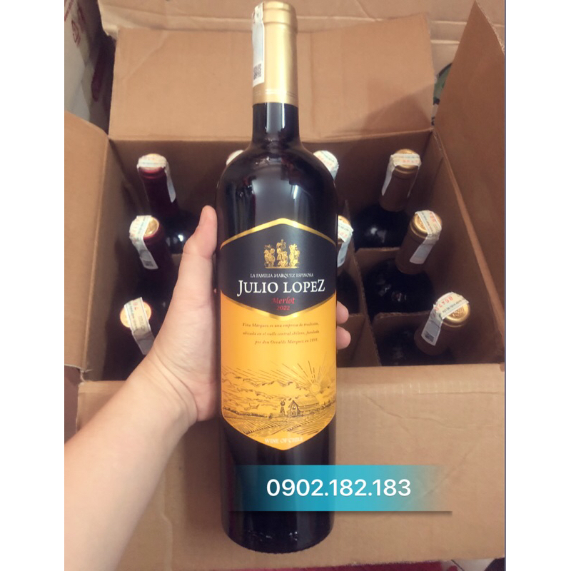 Vang đỏ Chile Julio Lopez siêu ngon!