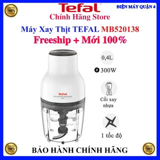 Máy xay thịt tefal mb520138 3 trong 1, bảo hành chính hãng