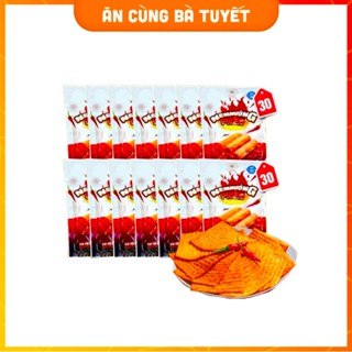 Combo 60 Gói Snack BÀ TUYẾT  -  Ăn Cùng Bà Tuyết  Đồ ăn vặt Việt Nam