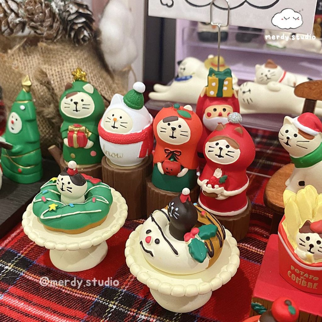 Mô hình Mèo Giáng Sinh Meowy Christmas