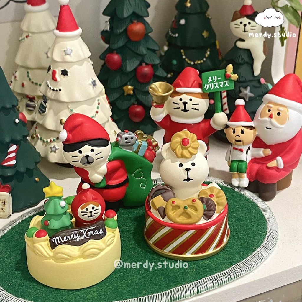 Mô hình Mèo Giáng Sinh Meowy Christmas