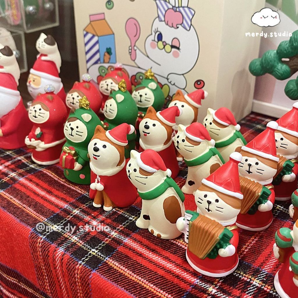 Mô hình Mèo Giáng Sinh Meowy Christmas