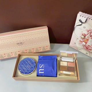 Sét phấn nước kiềm dầu su:m 37 water full cc cushion perfect, tặng kèm lõi phấn