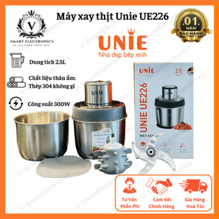 Máy Xay Thịt Unie UE226, Công Suất Mạnh 300W, Dung Tích 2.5L