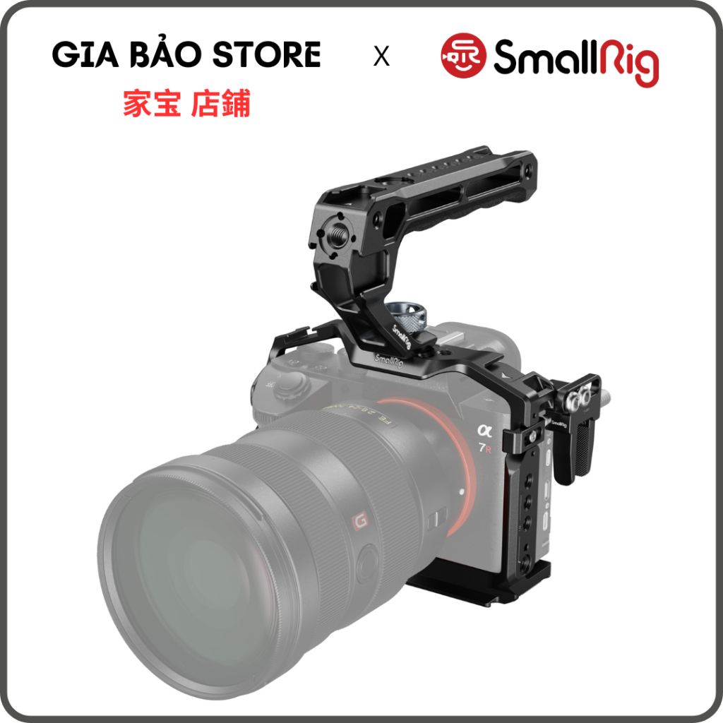 SmallRig 4198 - Bộ Khung Kim Loại Cho Máy Ảnh Sony Alpha 7 III / Alpha 7R III - Hàng Chính Hãng