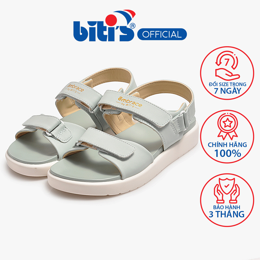 Sandal Thời Trang Nữ Đế PU Biti's BPW001900XNG ( xanh ngọc )